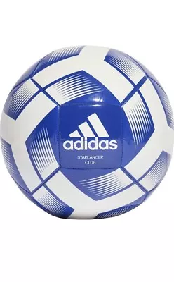 Adidas Starlancer Club Soccer Ball Size 3 Blue • $18