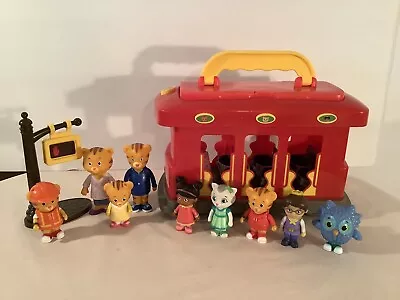 Daniel Tiger's  Neighborhood Talking Trolley Playset With Extra Figures • $24.95