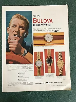 $9.99 • Buy Bulova Waterproof Watch .,1959  Magazine Ad