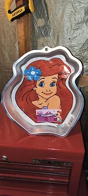 Wilton Disney ARIEL THE LITTLE MERMAID Cake Baking Pan Mold #2105-4355 • $10