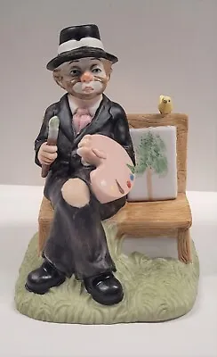 Melody In Motion / Members Only / Willie The Artist Porcelain Figurine - 07315 • $4.50