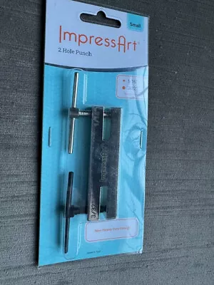 New Impress Art 2 Hole Punch 1/16 3/32 Sealed • $11.89