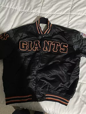 Vintage San Francisco Giants Throwback  Starter Jacket Size XL MLB Cooperstown • $200