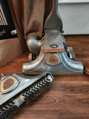 $275 • Buy Vintage 1960’s Kirby Dual Sanitronic 50 Upright Vacuum W/ Box & Attachments