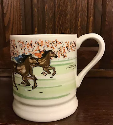 Paul Costelloe Exclusively For Dunnes Stores Fine Porcelain Horse Racing Mug • £10