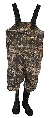 Ducks Unlimited Guide Series Advtg Max 4 HD Camo Chest Waders 600g Boots Mens 10 • $239