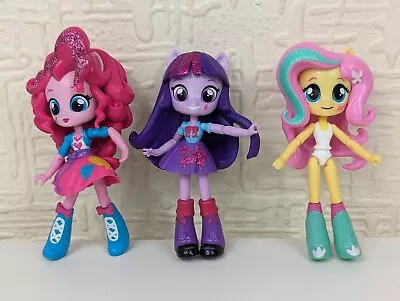 My Little Pony Equestria Girls Minis Figures X3 Job Lot • £14.99