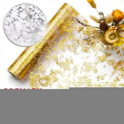 Glitter Sequin Metallic Foil Mesh Table Runner Xmas Wedding Party Banquet Decor • £6.99