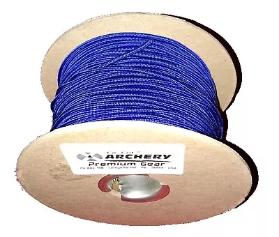 3' 6' 9' 12' 15' - BLUE - D Loop Cir-Cut Rope Material ARCHERY Release BOW • $8.98