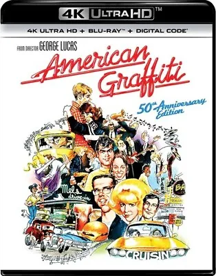 American Graffiti [New 4K UHD Blu-ray] With Blu-Ray 4K Mastering Ac-3/Dolby • $22.42