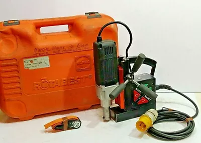 £299.99 • Buy ALFRA Magnetic Mag Drill 110v Drilling Machine Broaching Broach Cutter