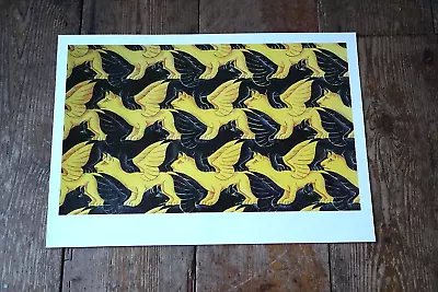 Vintage MC Escher Colour Print Poster • £15