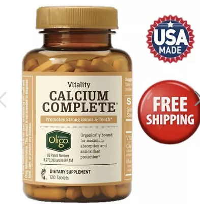 Melaleuca Vitality Calcium Complete 120 Tablets *SEALED*Exp 8/24 Fast FREE SHIP • $24.95