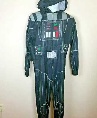 DARTH VADER Star Wars Union Suit One Piece Men's Pajamas Medium  NWOT Costume • $29.99
