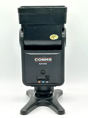 Cobra Auto 210  FLASH GUN BUILT IN SYNC IDEAL FOR Olympus OM10 Range • £12.99