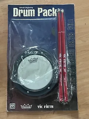 Remo Practice Pad Drum Silent Stroke Learner Music Vic Firth Red Drum • $17