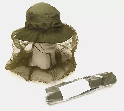 Vietnam Dated USGI Jungle Boonie Hat With Insect Net Free Shipping • $24.99