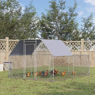 Chicken Coon Walk In Chicken Run Hen House Duck Pen For 10-12 Chickens • £164.99