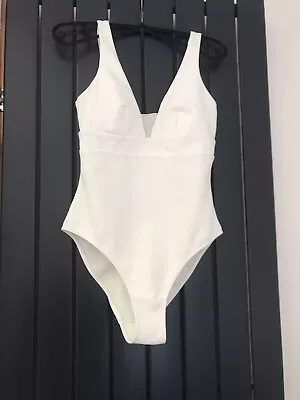 Accessorize White Swimsuit Size 10 • £4