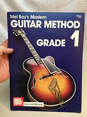 Mel Bay's Modern Guitar Method Grade 1 1980 MB93200 • $13.49