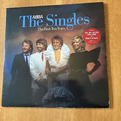Abba The Singles First Ten Years Double LP UK Free Post  • £12