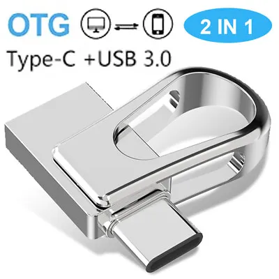 64 GB USB 3.0 Stick OTG USB C Memory Stick 2-in-1 USB Mini Type C Flash Drive • $10.39