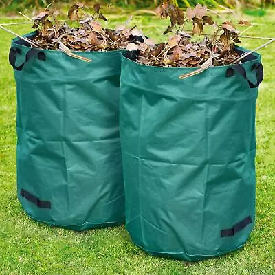£9.95 • Buy 2 X LARGE HEAVY DUTY GARDEN BIN BAG WASTE LEAVES RUBBISH REFUSE SACKS BAGS NEW