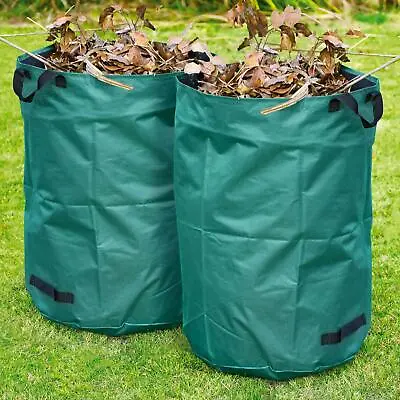 2 X LARGE HEAVY DUTY GARDEN BIN BAG WASTE LEAVES RUBBISH REFUSE SACKS BAGS NEW • £9.95