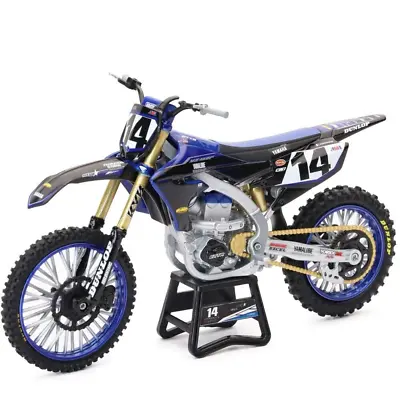 YAMAHA DYLAN FERRANDIS YZF 450 1:6 Die-Cast Motocross MX Toy Model Bike BLUE • £54.99