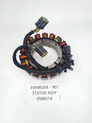 GENUINE OEM Johnson Evinrude Outboard Engine Motor STATOR ASSEMBLY 90 - 175 HP • $66.40