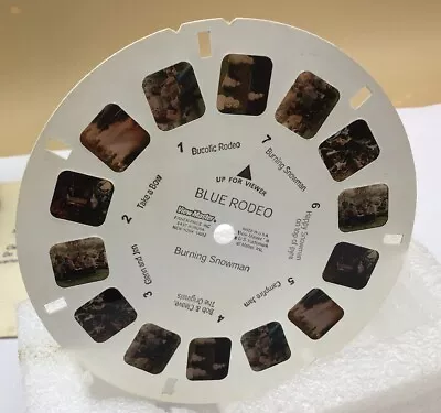 VIEW MASTER REEL - BLUE RODEO - BURNING SNOWMAN  Promo Reel Fisher Price Mattel • $7.31