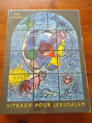 Chagall Vitraux Pour Jerusalem/Jerusalem Windows 1962 2 ORIGINAL LITHOGRAPHS • $329