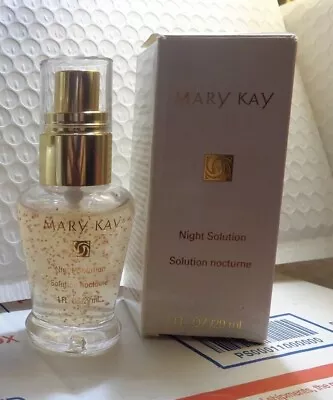 NIB Mary Kay Timewise   NIGHT SOLUTION   FULL SIZE-ALL SKIN TYPES-FREE SHIPPING • $17.95