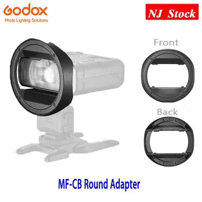 US Godox MF-CB Round Ring Adapter Flash Bracket For MF12 MF12-K2 Flash AK-R1 • $9.99