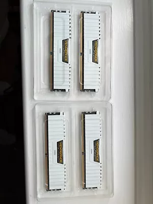 4 X Corsair Vengeance LPX White - 32GB (4 X 8GB) DDR4-3000mhz C15 • £40