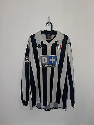 Original Juventus 1998/99 Home Player Issue Football Shirt *ZIDANE* M • £160