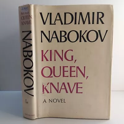 King Queen Knave Vladimir Nabokov 1968 Hardcover 1st Edition Good Condition • $6.92