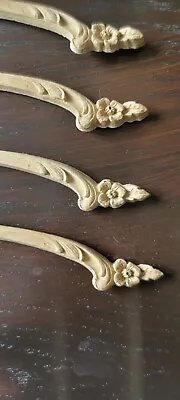 Carved Wood Appliques For Trim On Furniture Stainable/Paintable. • $3