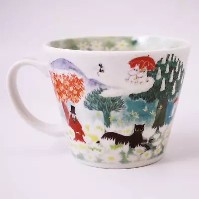 Moomin Valley Water Color Soup Mug Cup Yamaka Japan • $25.79