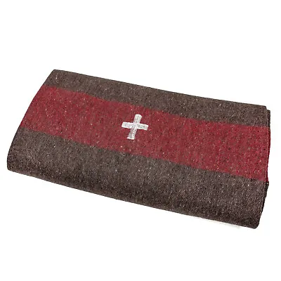 $36.82 • Buy Swiss Link Military Surplus Swiss Reproduction 60 X 84  Wool Blanket (Open Box)