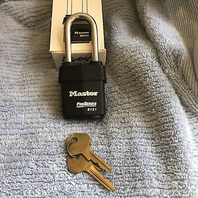 Master Lock 6121KALJ Heavy Steel Body Weather Tough See Description Keyed Alike! • $35