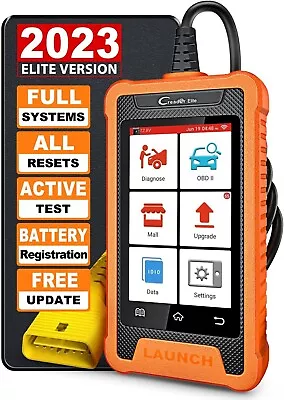 $108 • Buy LAUNCH X431 Elite Bidirectional Diagnostic Tool OBD2 Scanner ECU Coding For Benz