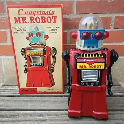 Only Tested New Mint Condition Space Yonezawa Cragstan Mr Robot Working Great  • $3900