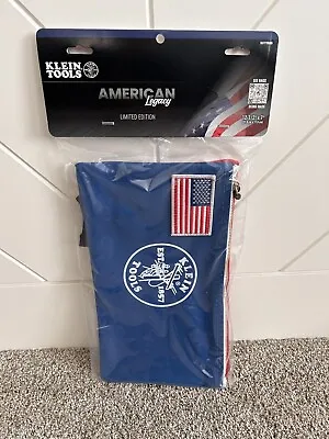 Klein Tools 55777RWB Zipper Bags-Canvas 2-Pack American Legacy Limited Edition • $49.99