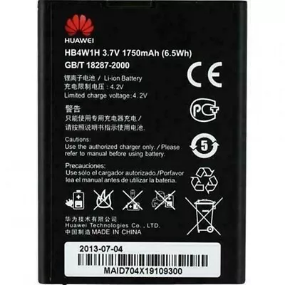 £4.95 • Buy GENUINE HUAWEI HB4W1 BATTERY ASCEND G510 U8951 C8813 G510 Y210 U8685D 1750mAh