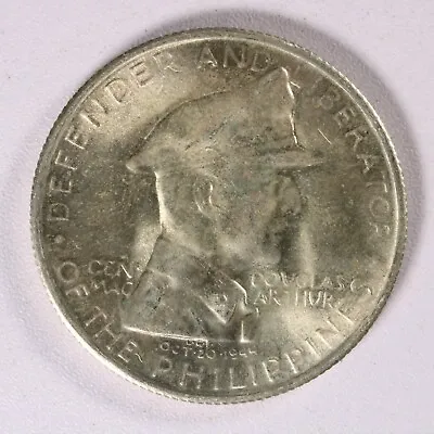 1947-S Philippines One Peso Silver Coin General Douglas MacArthur • $50