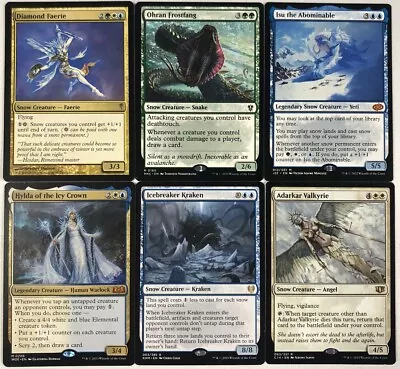 EDH Snow Deck - Commander MTG Magic The Gathering • $99.95