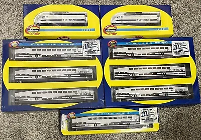 HO-Scale Athearn RTR Metrolink Trainset • $700