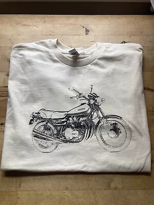 Kawasaki Z1 900 KZ Vintage Motorcycle  T Shirt • $20