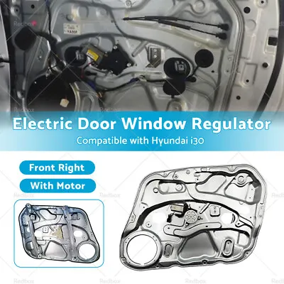 Electric Door Window Regulator With Motor Front Right Suitable For Hyundai I30 • $109